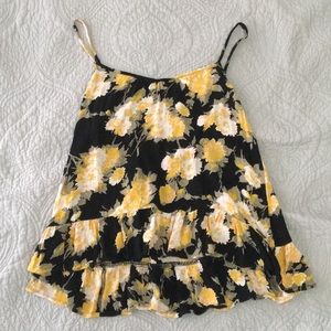 Volcom Flowy Floral Tank Top XS